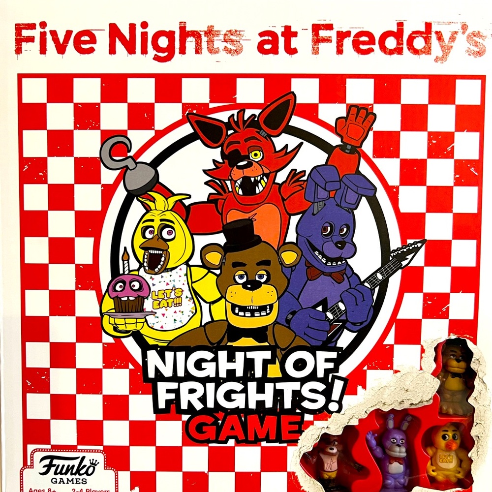 FUNKO board Night of Frights Game (Five Nights at Freddy’s) 2-4 players/ age 8+